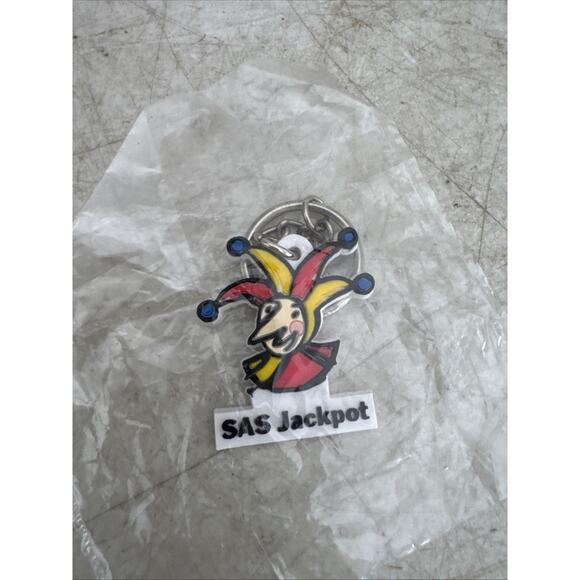 Scandinavian Airlines SAS Keyring New in Package SAS Jackpot - Picture 1 of 4